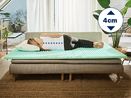 Dormeo Aloe Vera Vitalis Topper 4cm