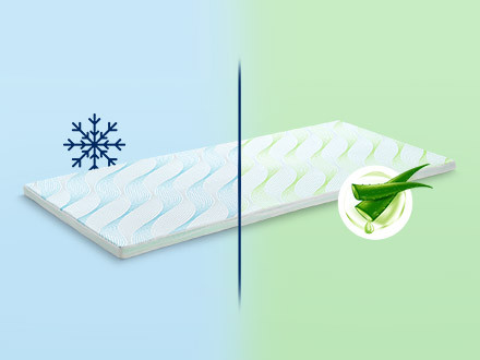 Dormeo Aloe Vera Vitalis 2in1 Topper 5cm