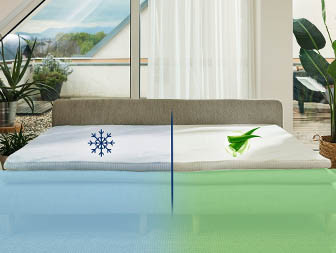Dormeo Aloe Vera Vitalis 2in1 Topper 5cm
