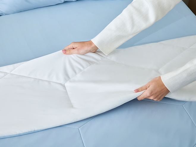 Pikowane wykończenie kołdry Cooling Dual Comfort