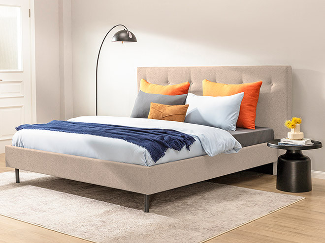 Dolce Pro Bed Frame Classic Beige
