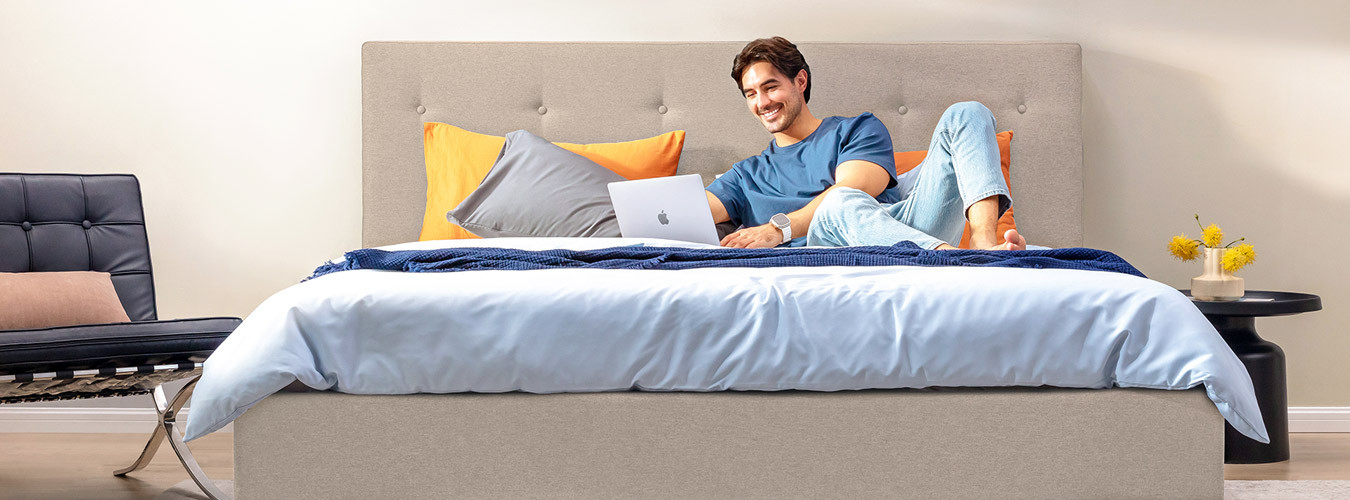 Dolce Pro Bed Frame Classic Beige