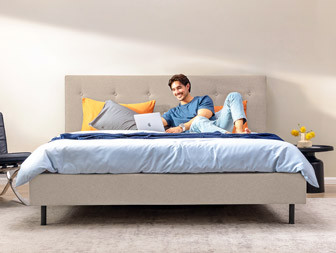 Dolce Pro Bed Frame Classic Beige