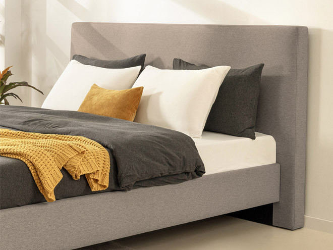 Dolce Pro Bed Frame Pure Beige