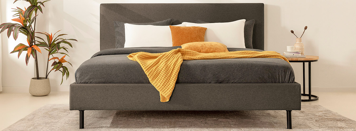 Dolce Pro Bed Frame Pure Dark Grey
