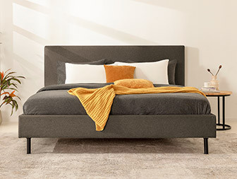 Dolce Pro Bed Frame Pure Dark Grey