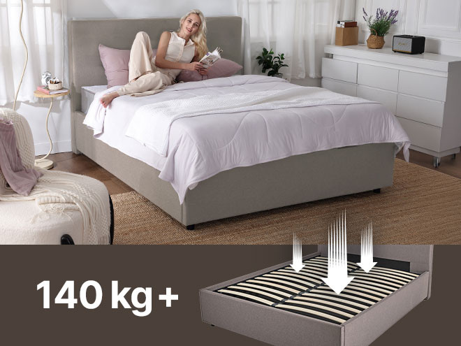 Dormeo Dolce Pro posteľ s úložným priestorom