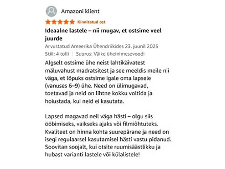 Dormeo memory foam kokkupandav madrats