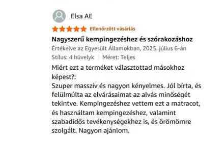 Dormeo Háromrészes memóriahab fedőmatrac 10 CM